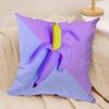 Creative Fruit Cushion Cover Silky Short Plush Sofa Pillow Cover Hidden Zipper Soft Dustproof Case for Home Decor