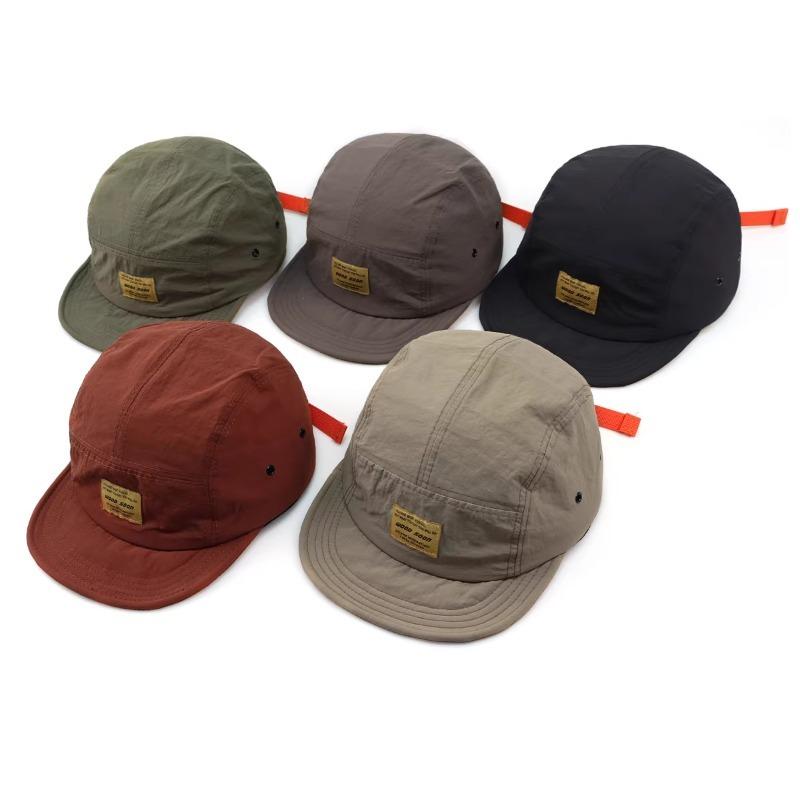 Japanese Quick-drying Breathable Short Brim Baseball Cap Men Women Face Small Foldable Soft Top Hip-hop Cap Women Soft Brim Hat