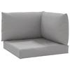 VidaXL Pallet Cushions 3 Pcs Grey Oxford Fabric 315065