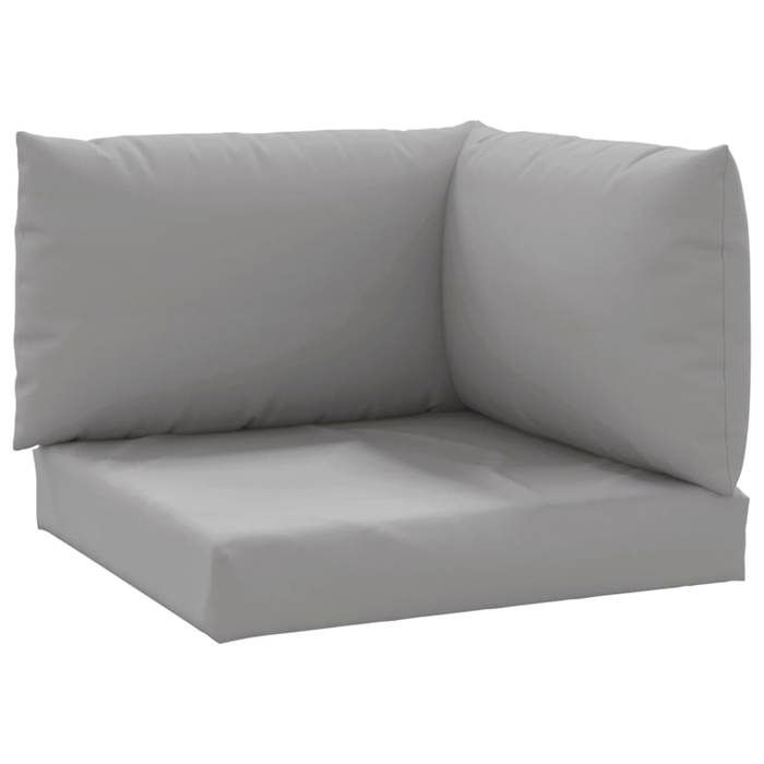 VidaXL Pallet Cushions 3 Pcs Grey Oxford Fabric 315065