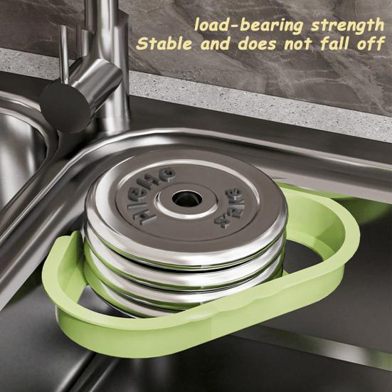 Sink Drain Basket with Fine Mesh Touchless Garbage Disposal Double-Layer Structure Sink Drain Filter Kitchen Tool