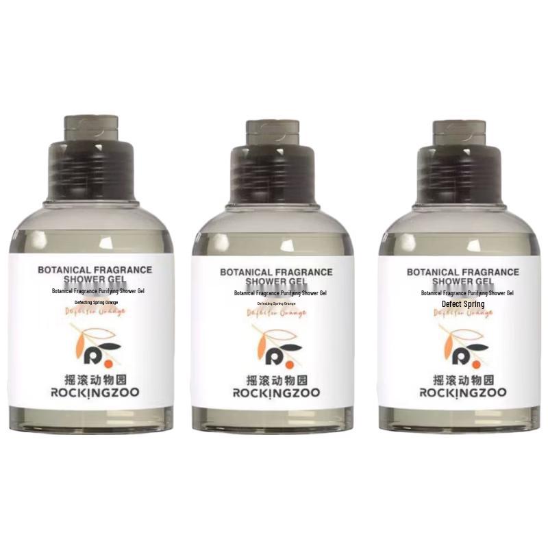 Rock  Roll Zoo Plant Fragrance Purifying Shower Gel