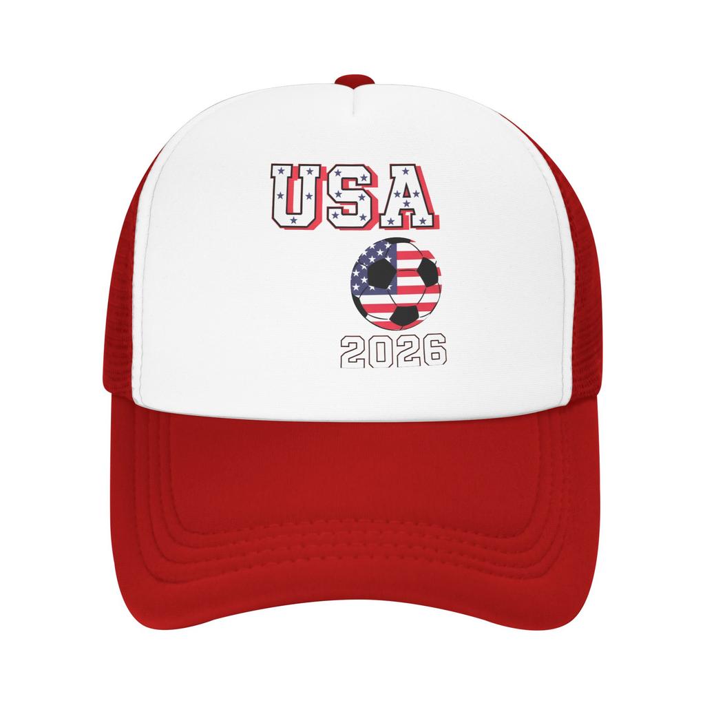 Personalized  Football Soccer Cups Baseball Cap Outdoor Unisex Womens Adjustable USA Canada Mexico Dad Hat Autumn