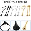 M-Modern-6 Set Tray Hardware For Cake Stand 3 Tier Cake Stand Fitting Hardware Holder For Wedding And Party Serving Tray