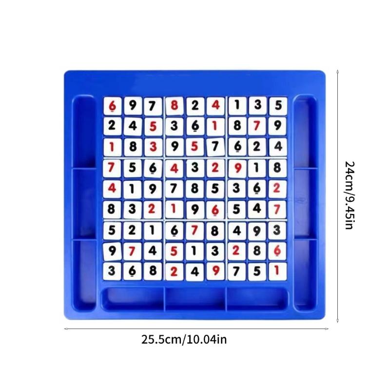 Engaging Sudoku Board Game For Kids Adult Enhances Math Skills Logical Thinking Portable Travel Game Entertainment