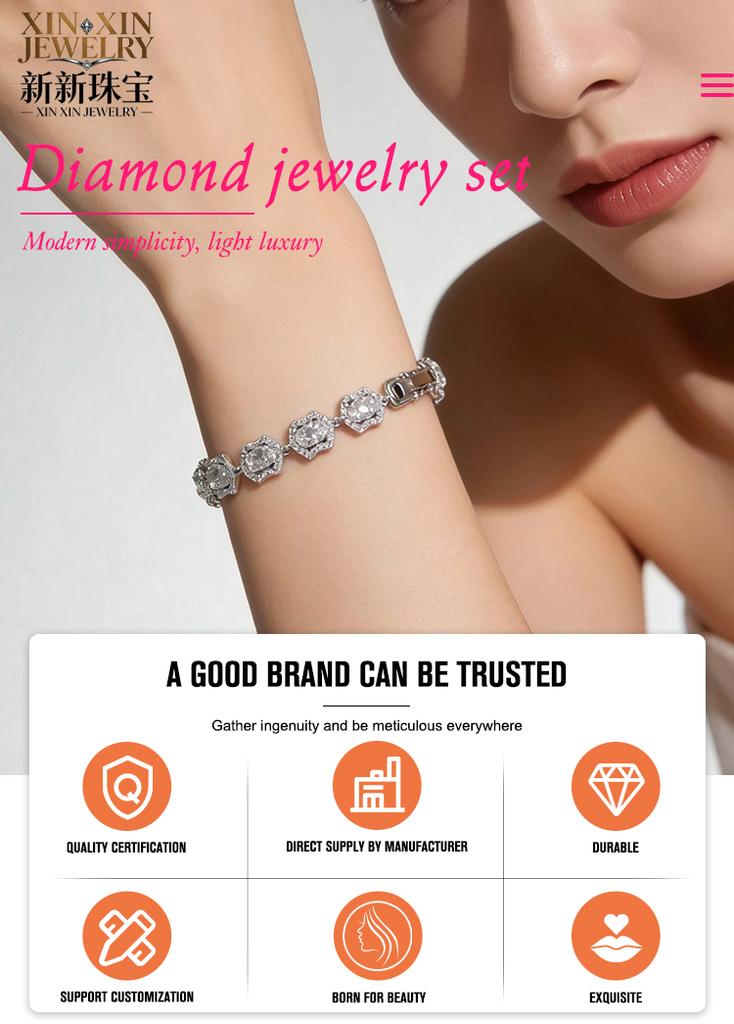 Sparkling Zircon Pearl Earrings Geometric Chandelier Dangle Earrings for Daily or Party Women