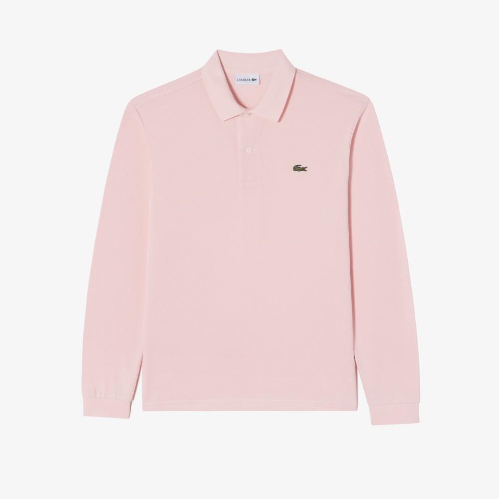 [lacoste] Men's French Regular Fit Long Sleeve Basic Polo Shirt PH732E-55NADY