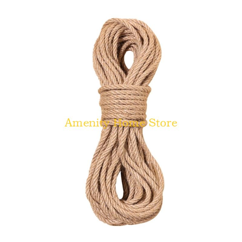 

F26C Natural Jutes Rope Fit Cats Scratch Posts DIY Projects Cats Scratching Sisal Rope CN