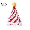 Christmas Stocking Stuffers 3D Printed Spiral Tree, Golden Star Topper Tree Fidget Shape Toys Toy, Cone Desk Decor for Anxiety Stress Relief Portable