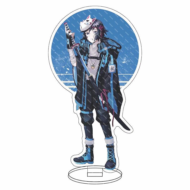 Demon Slayer: Kimetsu no Yaiba stand Tanjiro Nezuko double-sided high-definition acrylic ornament anime Halloween gift 16cm