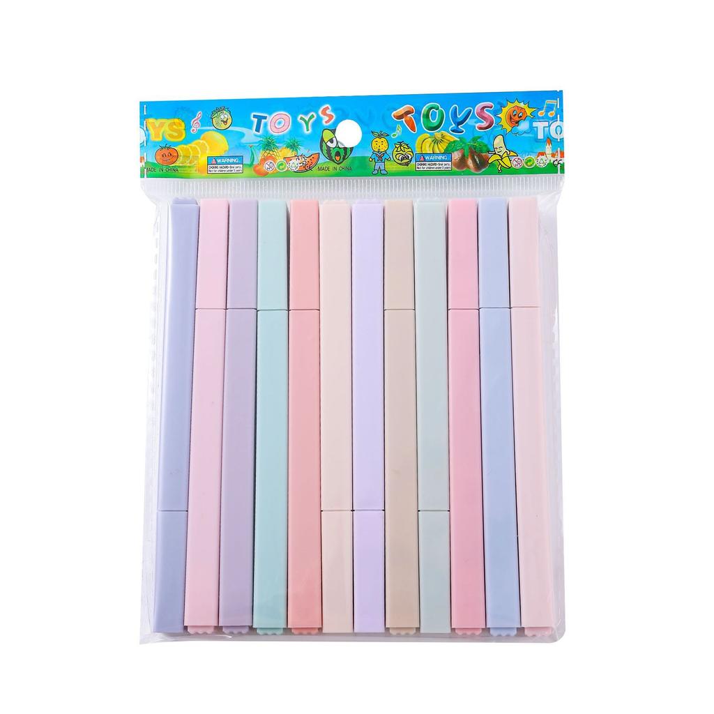 Xiaomi 6-12 Color Morandi Series Light Highlighters Fluorescent Pens Student Eye-protection Soft-tip Markers, Journal Doodle Pens