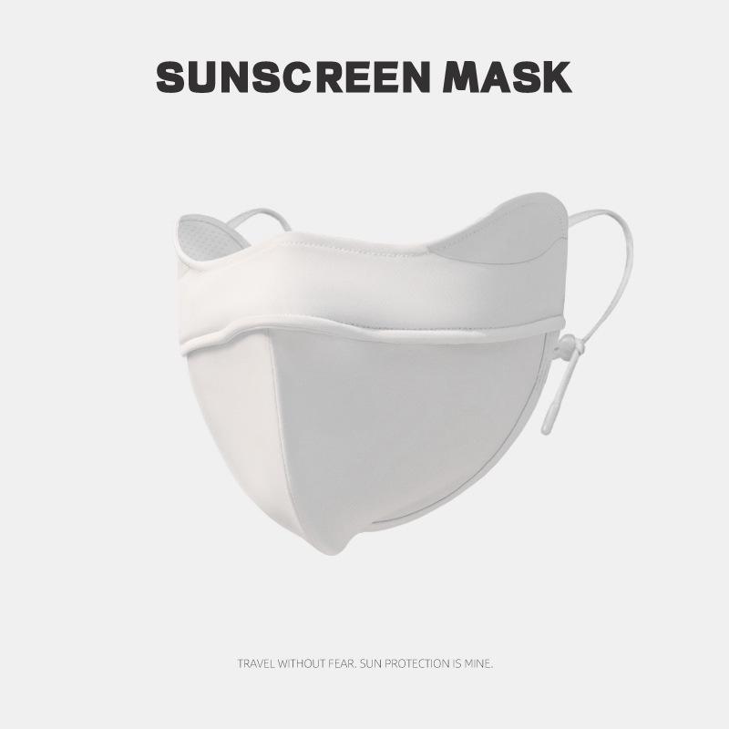 

Blush Gradient Ice Silk Facekini: Women s Summer UV Protection Sunshade & Cycling Mask One Size