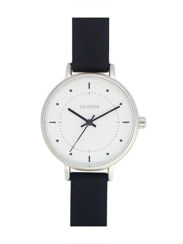 

[Подписаться] Часы TEA SPOON Basic Rubber Belt Watch N01522S-1 BKWH женские белые