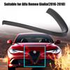 Auto Außen Front Grill Schutz Rahmen Abdeckung Trim Carbon Faser für Alfa Romeo Giulia 2017- Auto