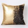 Diy Reversible Sequin Glitter Sofa Cushion Cover Pillow Case Double Color Gift