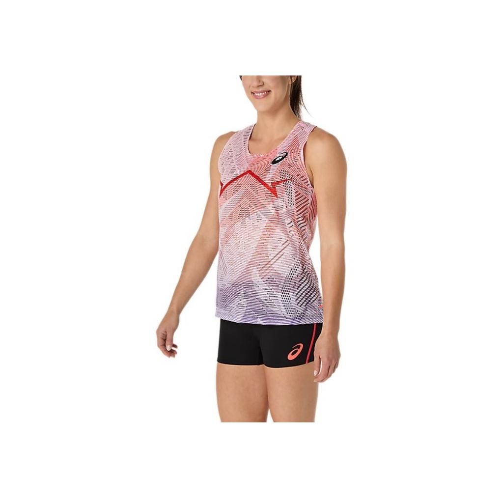 ASICS Jacquard Mesh Texture Tank Top Women tops 2092A532-605