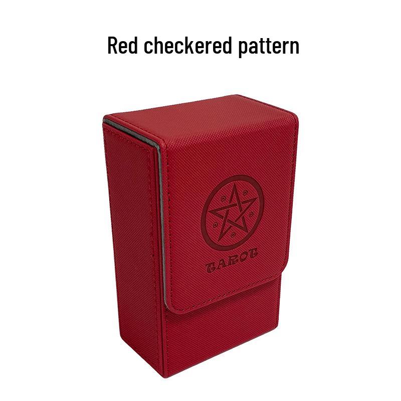 Large Capacity PU Card Storage Box for Tarot, Magic: The Gathering, and Yu-Gi-Oh! Cards