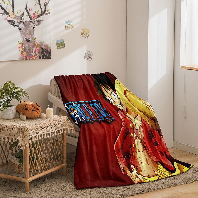 Flannel Fleece Blanket 3D Printed Sofa Blanket Thickened Blanket