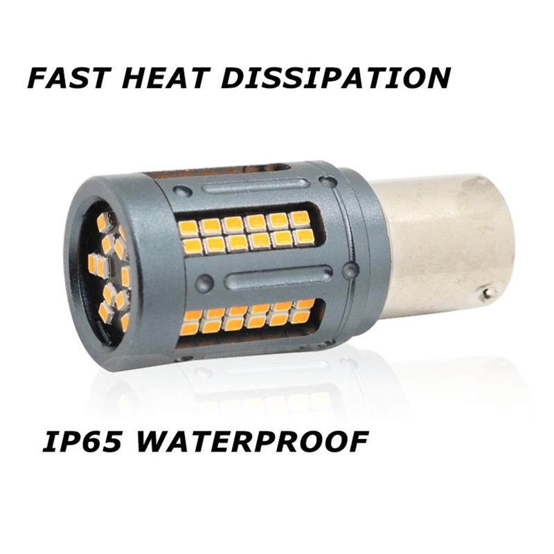 2Pcs Automotive Headlamp Indicator Light LED Bulb 84SMD 6000K Car Fog Light Bulb Automotive Light Bulbs