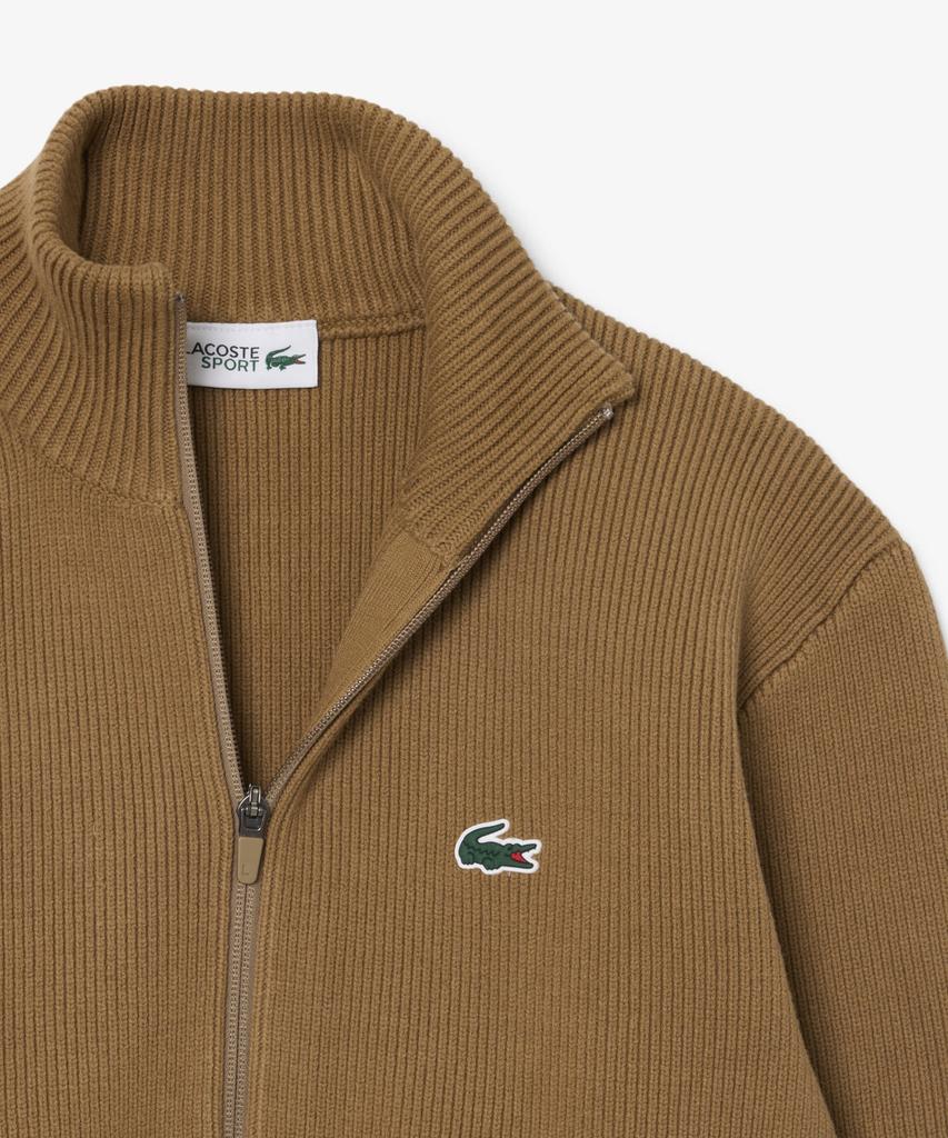 LACOSTE Men'S Golf Textured Full-Zip Cardigan Ah4811-56N Six
