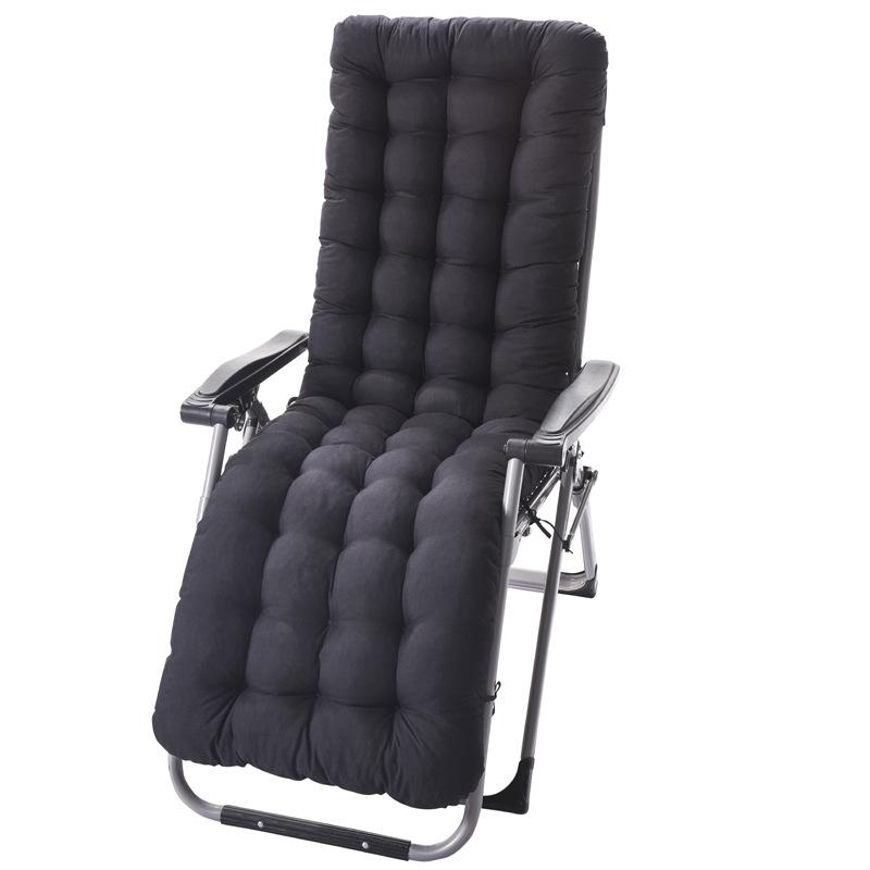 Autumn & Winter Flannel Rocking Chair Cushion - Thick, Double-Sided, Foldable Recliner Pad