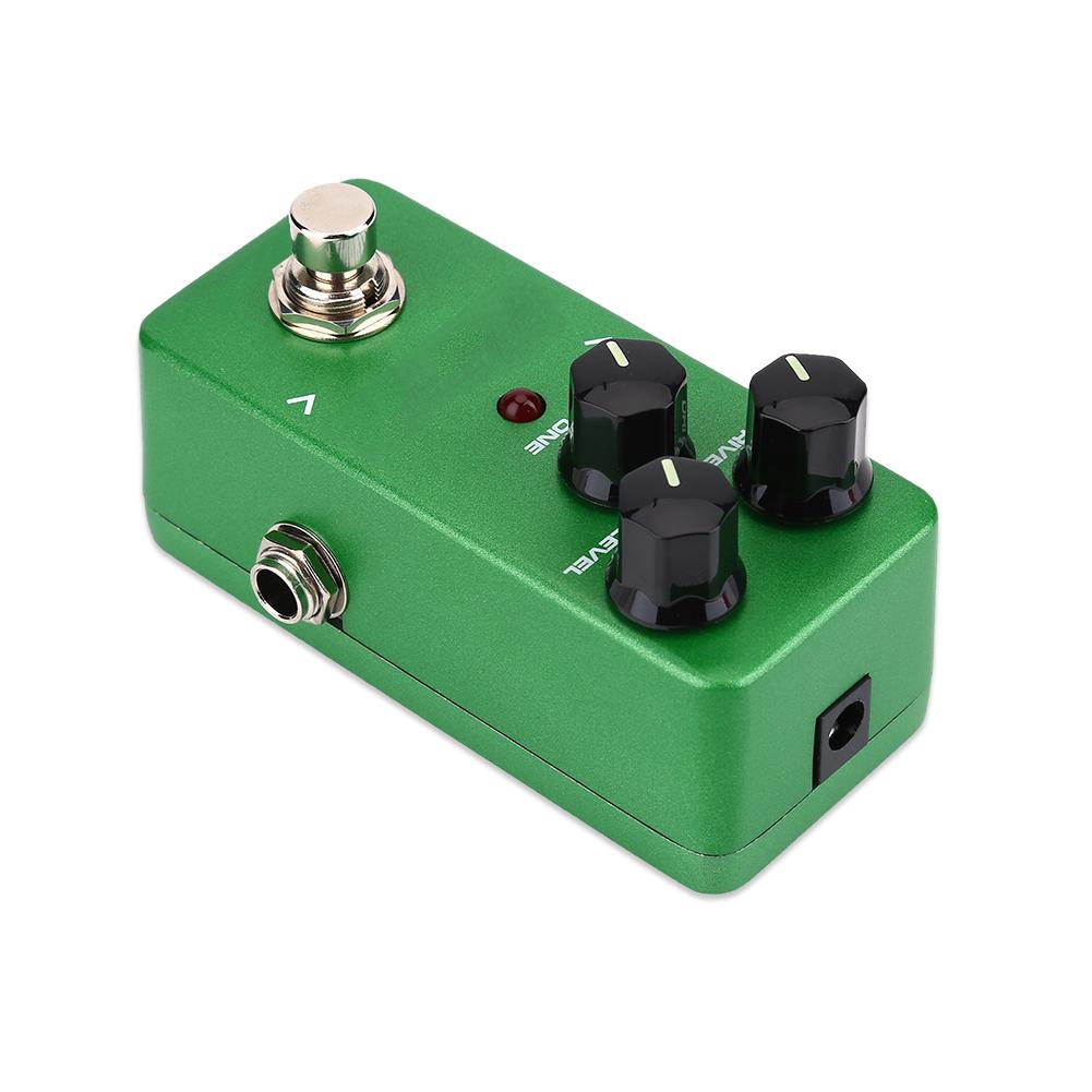 KOKKO FOD3 Good Quality Aluminum Alloy Mini Overdrive Effect Pedal 6.35mm Jack for Guitars
