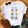 Maglietta Casual Harajuku da Donna Maycaur con Stampa di Avocado Estate Manica Corta T-shirt Casual Girocollo