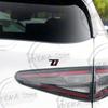 VELOCE TI Logo Schriftzug Metallplakette Aufkleber Auto Heckklappe Karosserie Emblem Für Junior Giulietta Tonale Giulia Stelvio GTS Sportiva