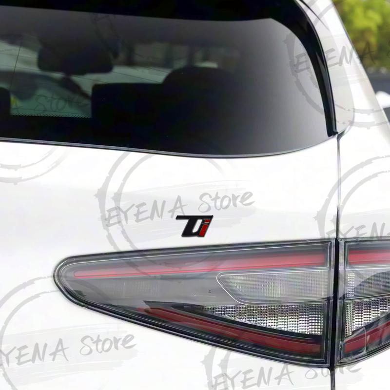VELOCE TI Logo Schriftzug Metallplakette Aufkleber Auto Heckklappe Karosserie Emblem Für Junior Giulietta Tonale Giulia Stelvio GTS Sportiva