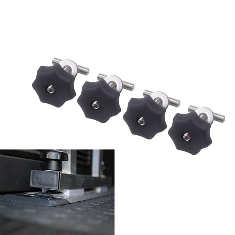 Car Accessories Black Mounting Screws 50mm/70mm Locking Rail Multiflexboard for T5 T6