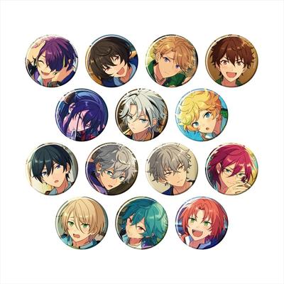 PattyThree Ensemble Bright Me Collection Can Badge 1 Tin Stars!! Up!! [2025 Oct.] -Casual Side- Box, Diameter Approx. 56mm,