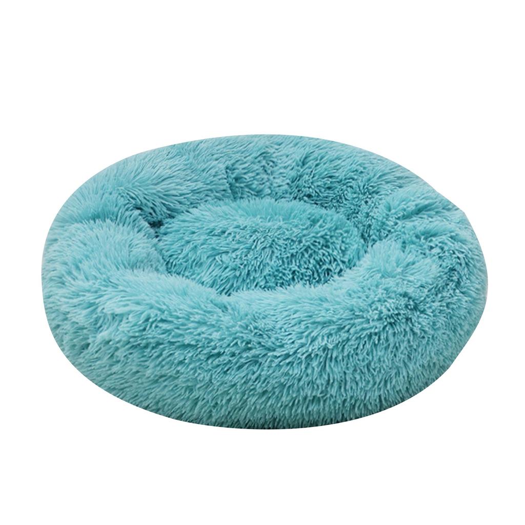 Cat Cushions Bed Multiple Size and Color Winter Soft Round Sofa Bed Cat Bed for Indoor Cat Furry Sofa