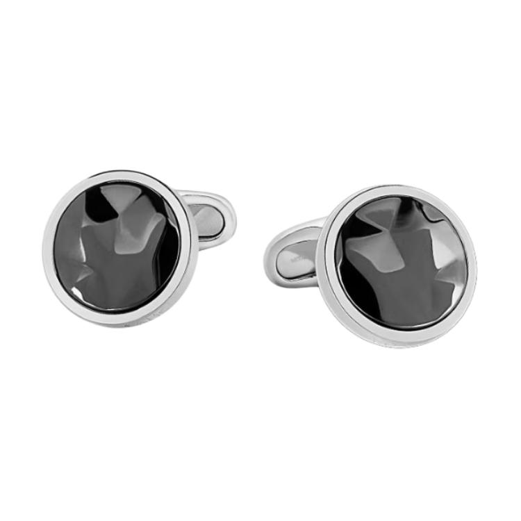 Montblanc Metal Cufflinks Men accessories Silver 123803 Silver