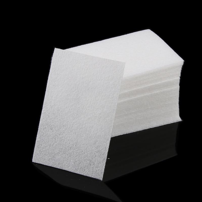 Lint-Free Nail Wipes: Hard-Type Cotton Pads for Gel Polish Removal