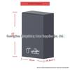 2-Pack 4kg Stainless Steel Fire Extinguisher Cabinets for Hotel, Mall, or Fire Station