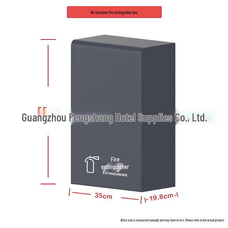 2-Pack 4kg Stainless Steel Fire Extinguisher Cabinets for Hotel, Mall, or Fire Station