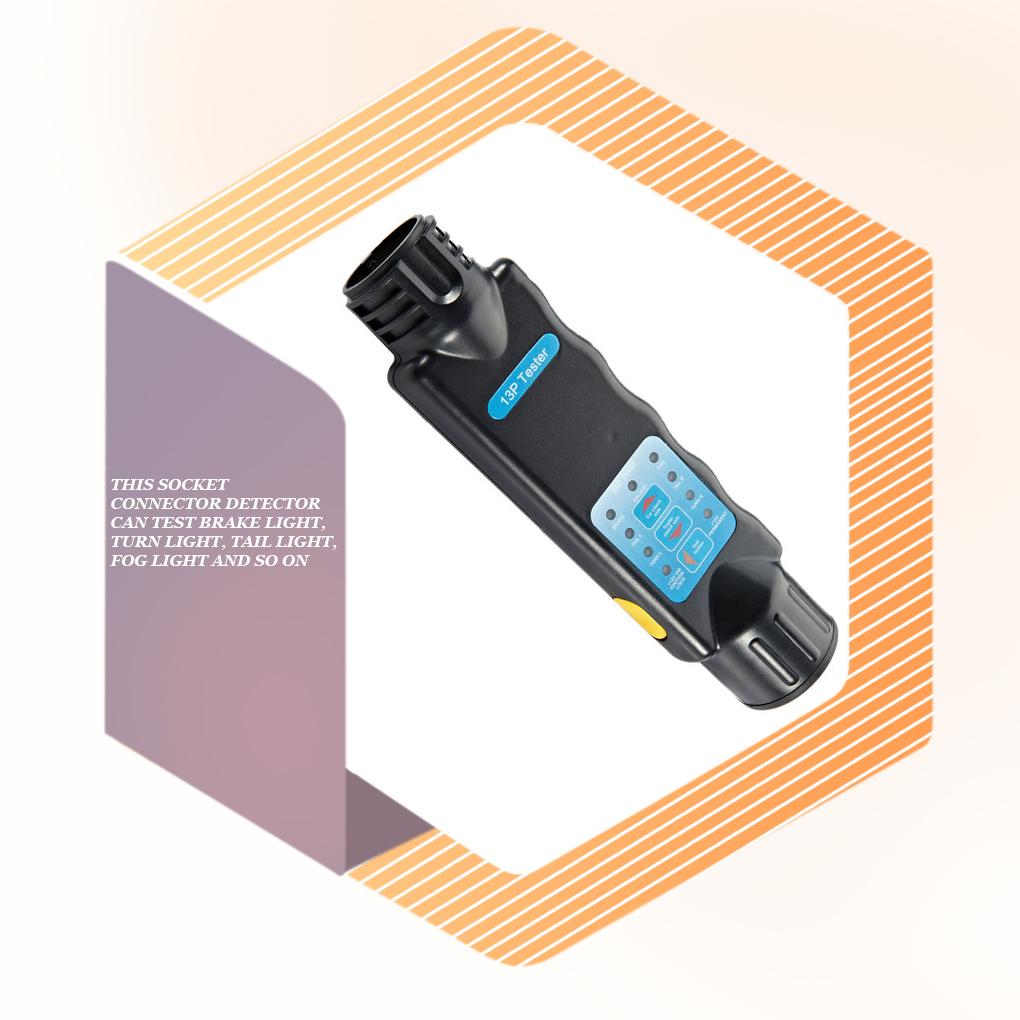 13pin Resistance Tester Signal Line Socket Connector Detector Automotive