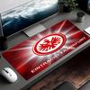 Flaming Heart Frankfurt Emblem Mouse Pad, Gaming Mouse Pad, Keyboard Pad, Desk Decor for Computer Notebook Fan Gift Birthday Gift