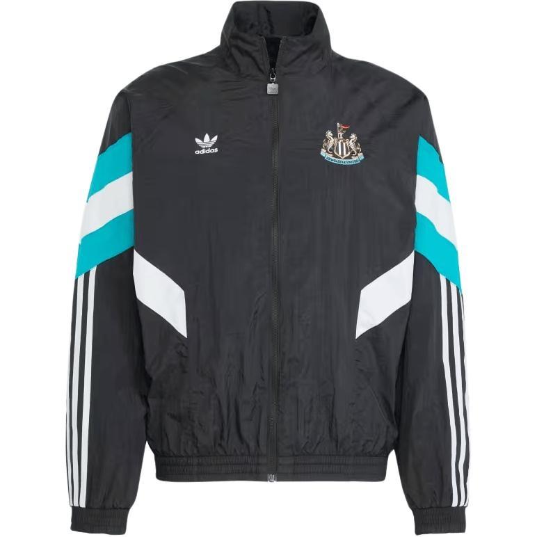 adidas Newcastle United FC Originals Track Jacket Asia Sizing Black Men s IX5155 XS