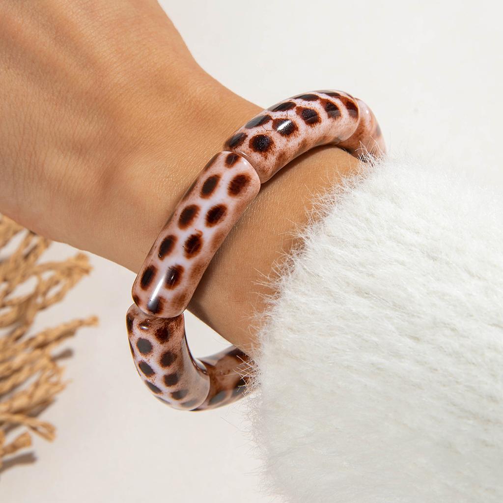 2025 New Trendy Bamboo Section Bracelet Gold Silver Colour for Women Boho Bracelets Set Wristband Vintage Jewelry Accessories