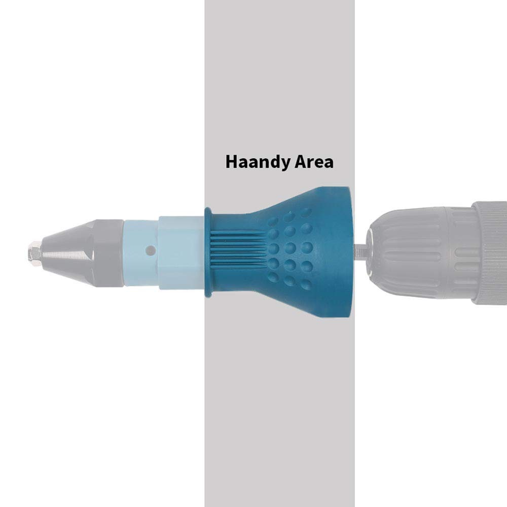 zmart Electric Rivet and Nut Gun Cordless Drill Insert Nuts Tool for Blind Pop and Rivet Rechargeable Cordless Fastening Rivet Hand Power DIY Aluminum