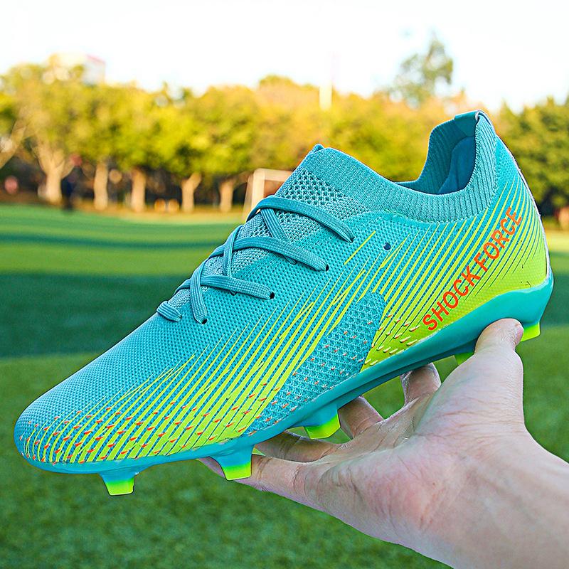 

World Cup floor help football shoes men s TF broken nails AG short nails sports training students mesh fg long nails competition shoes women 35