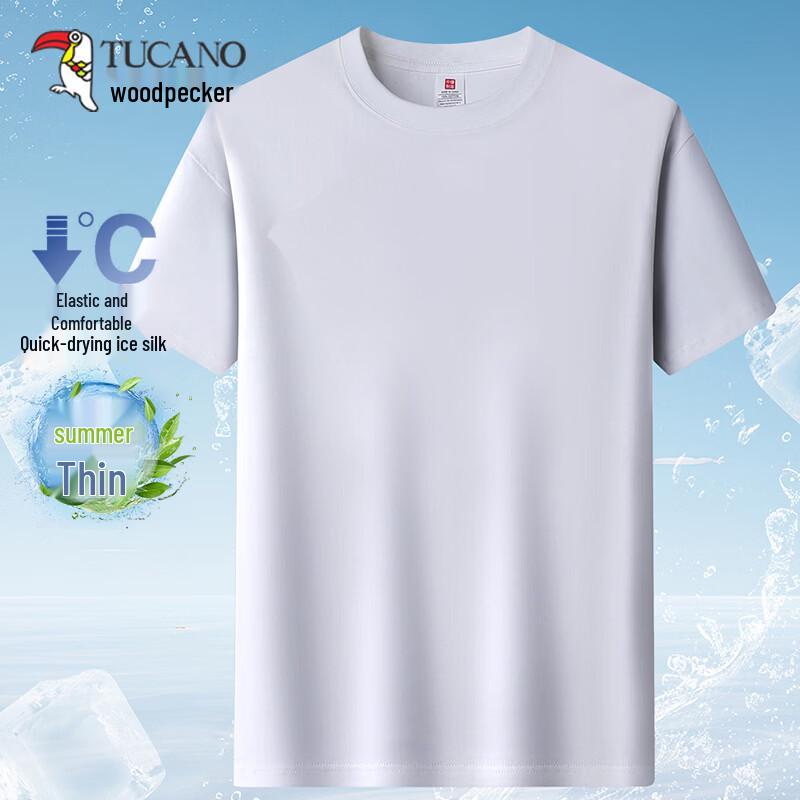 TUCANO Men s Ice Silk Breathable Short-Sleeve T-Shirt XL
