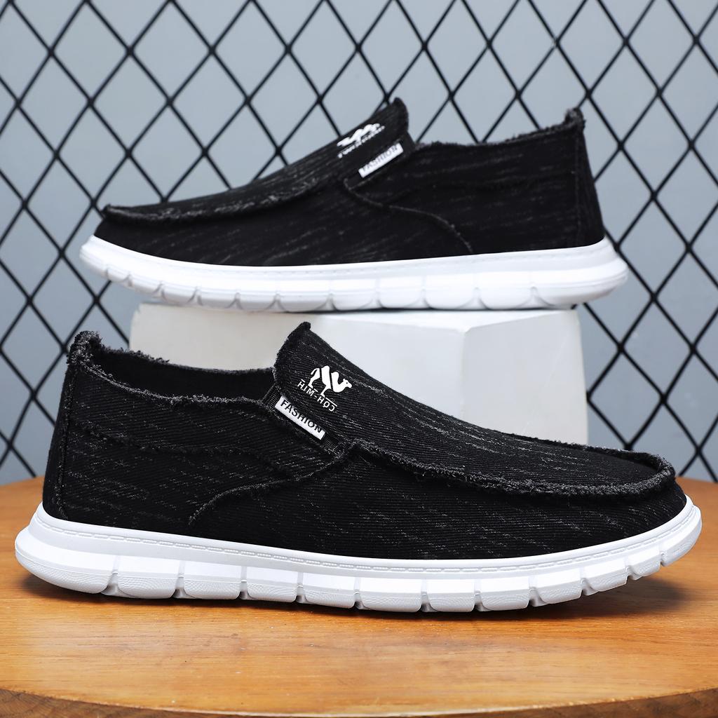 Men's shoes new summer casual shoes shallow mouth soft sole cloth shoes canvas shoes light mesh shoes men's