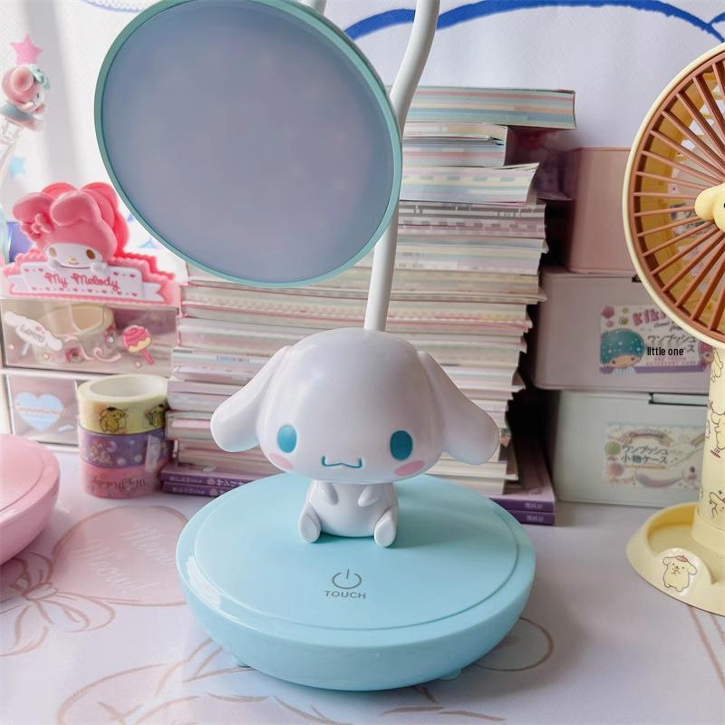 Cinnamoroll & My Melody LED Night Lamp for Study or Bedside - Cute & Eye-Friendly Girls' Light