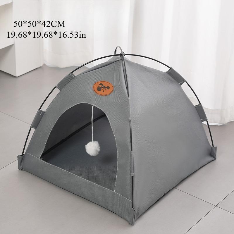 KEMORELA Tent Bed For Pets In Summer Ideal For Cats Hamsters Rabbits All Seasons With Ventilation And Portability Pet Supplies