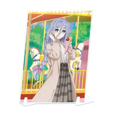 Date A Live V Original Visual Acrylic Plate: Mio Takamiya Amusement Park Date Ver.