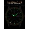 POEDAGAR New Fashionable Trendy Youth Leisure Simple Luxury Men's Watch Waterproof Luminous Calendar Quartz Watch
