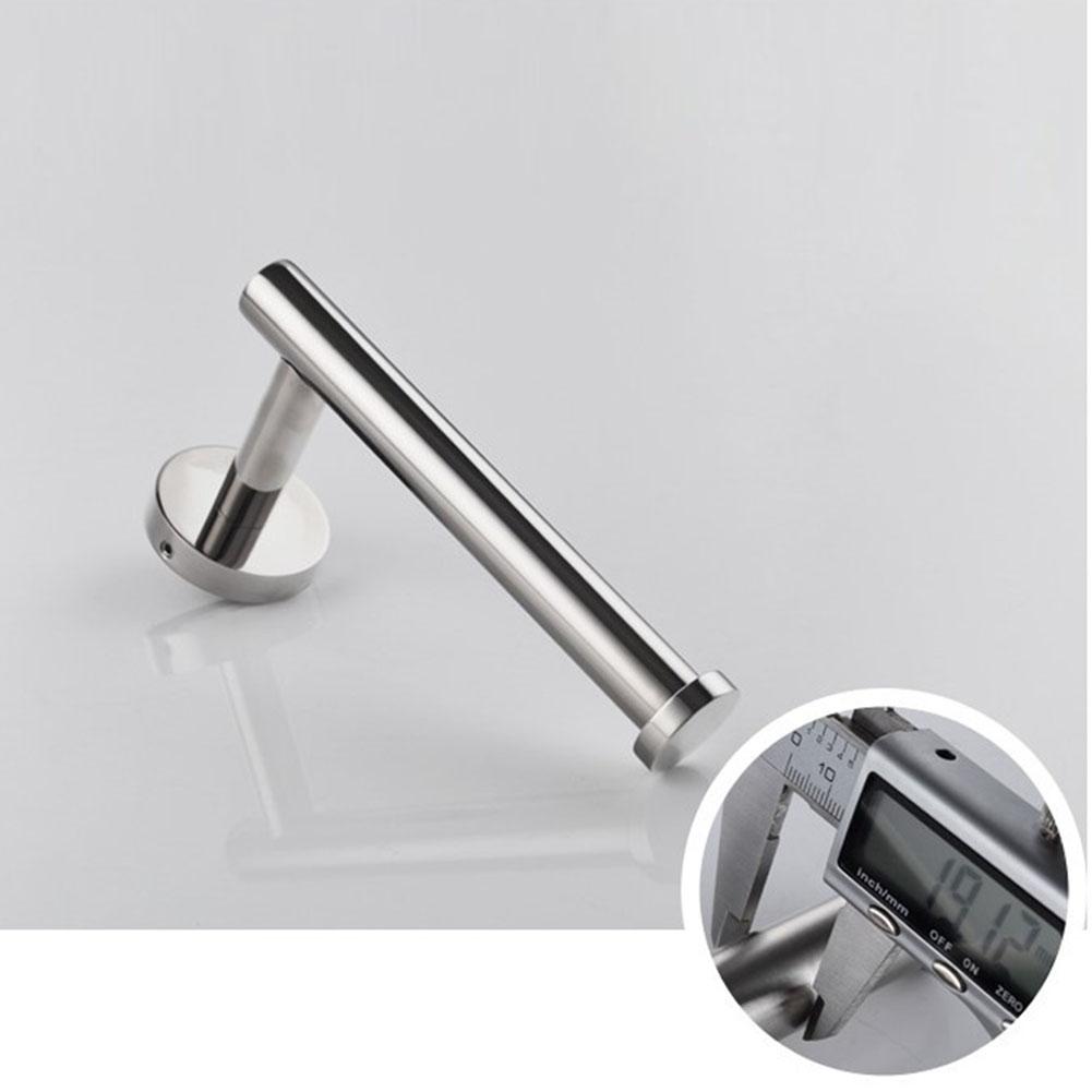 304 Stainless Steel Bathroom Toilet Paper Holder Exquisite Towel Rack Without Cover