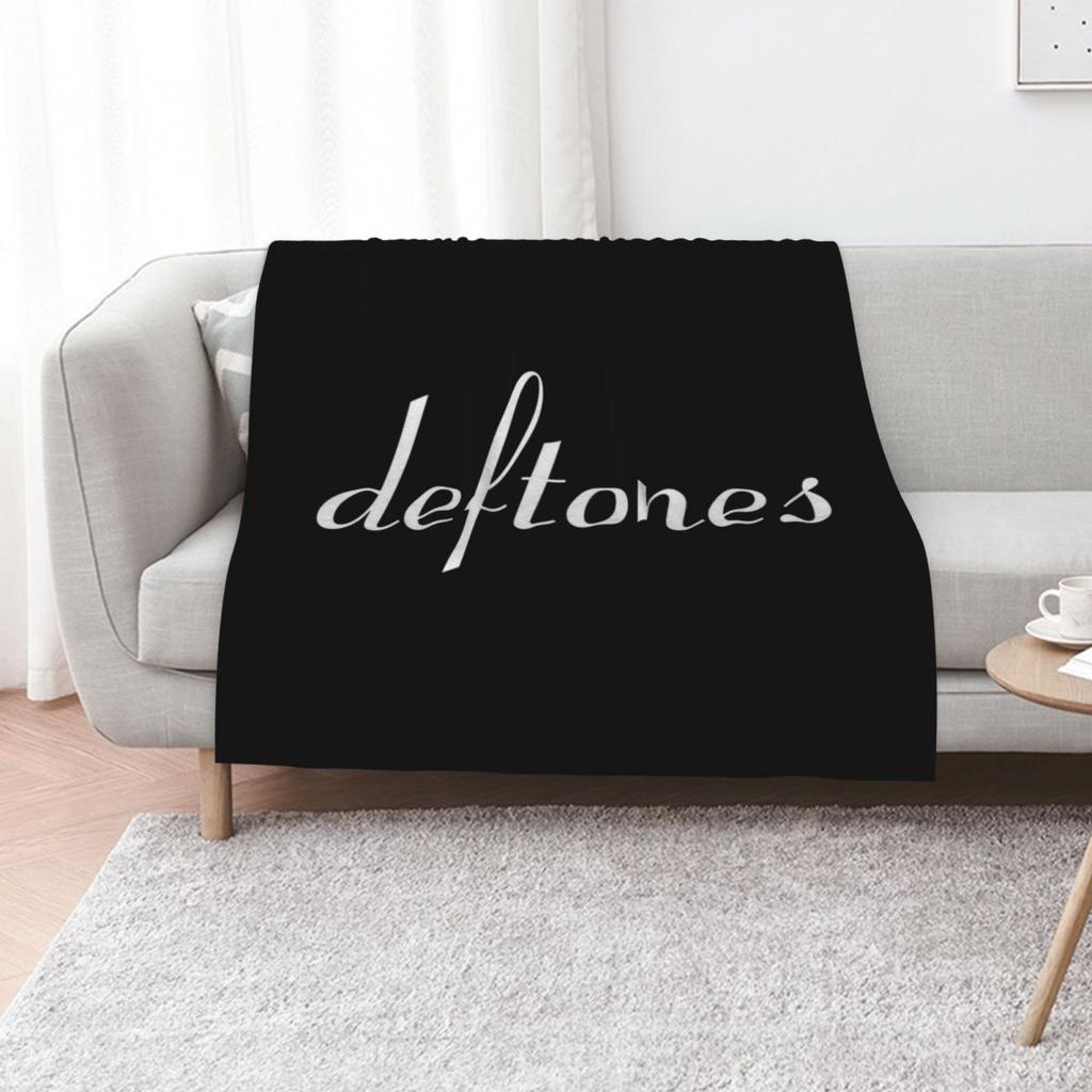 Music Rock Deftones Throw Blanket Valentine Gift Ideas Bed Covers Nap Sofa Throw For Sofa Thin Decorative Throw Blankets